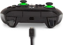 Hauch von Farbe Grün Wired PowerA Controller (Xbox One/Series X/S/PC)