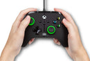 Hauch von Farbe Grün Wired PowerA Controller (Xbox One/Series X/S/PC)