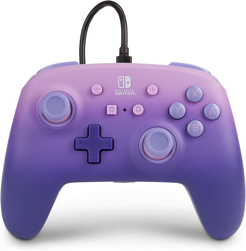 Comando PowerA com fios Lilac Fantasy Nintendo Switch