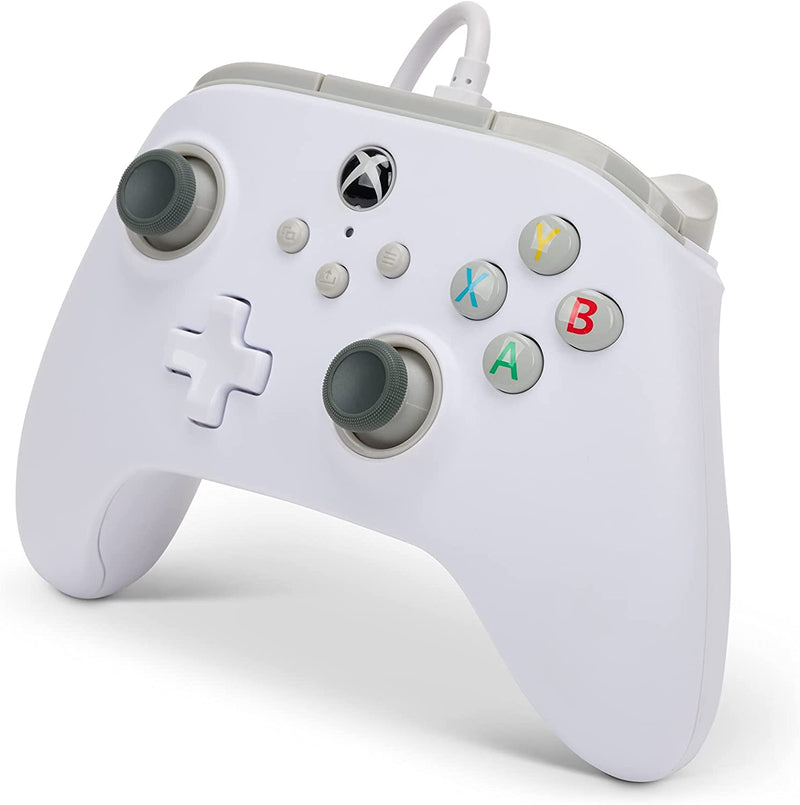 Contrôleur filaire PowerA OPP Blanc (Xbox One/Série X/S/PC)
