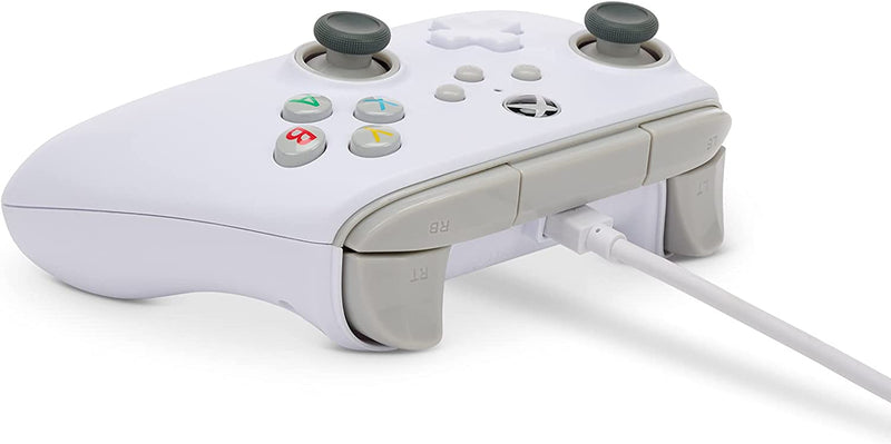 Comando PowerA com fios OPP Branco (Xbox One/Series X/S/PC)