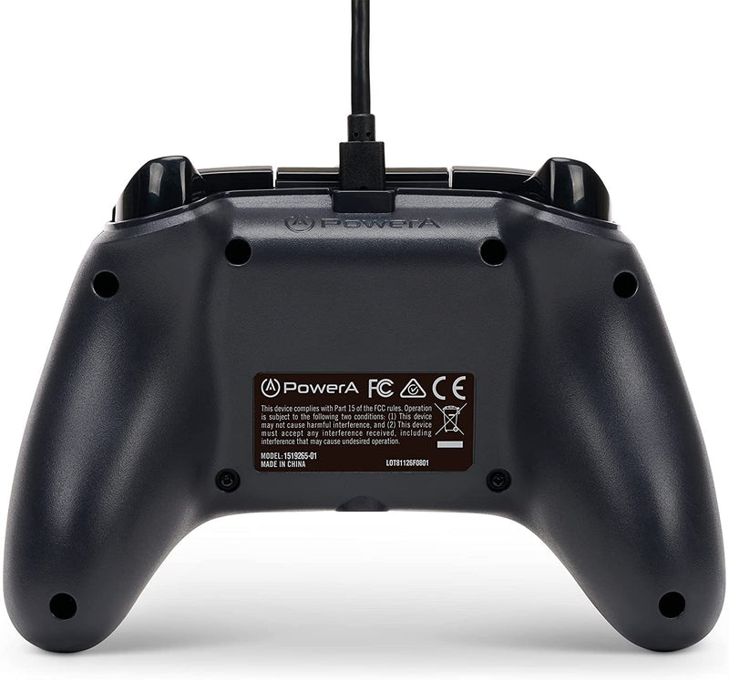 Controlador PowerA con cable OPP negro (Xbox One/Series X/S/PC)