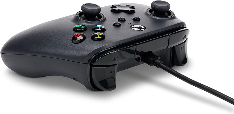 Kabelgebundener PowerA Controller OPP Schwarz (Xbox One/Series X/S/PC)