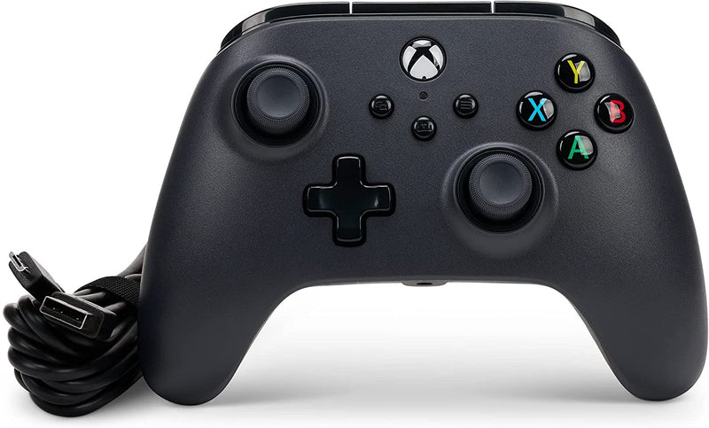 Controlador PowerA con cable OPP negro (Xbox One/Series X/S/PC)