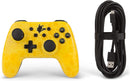 Kabelgebundener PowerA Controller Pikachu Silhouette Gelber Nintendo Switch