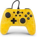 Kabelgebundener PowerA Controller Pikachu Silhouette Gelber Nintendo Switch