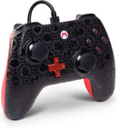 Wired PowerA Controller Super Mario Shadow Black Nintendo Switch