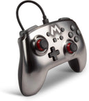 Mando PowerA con cable Super Mario Silver Nintendo Switch