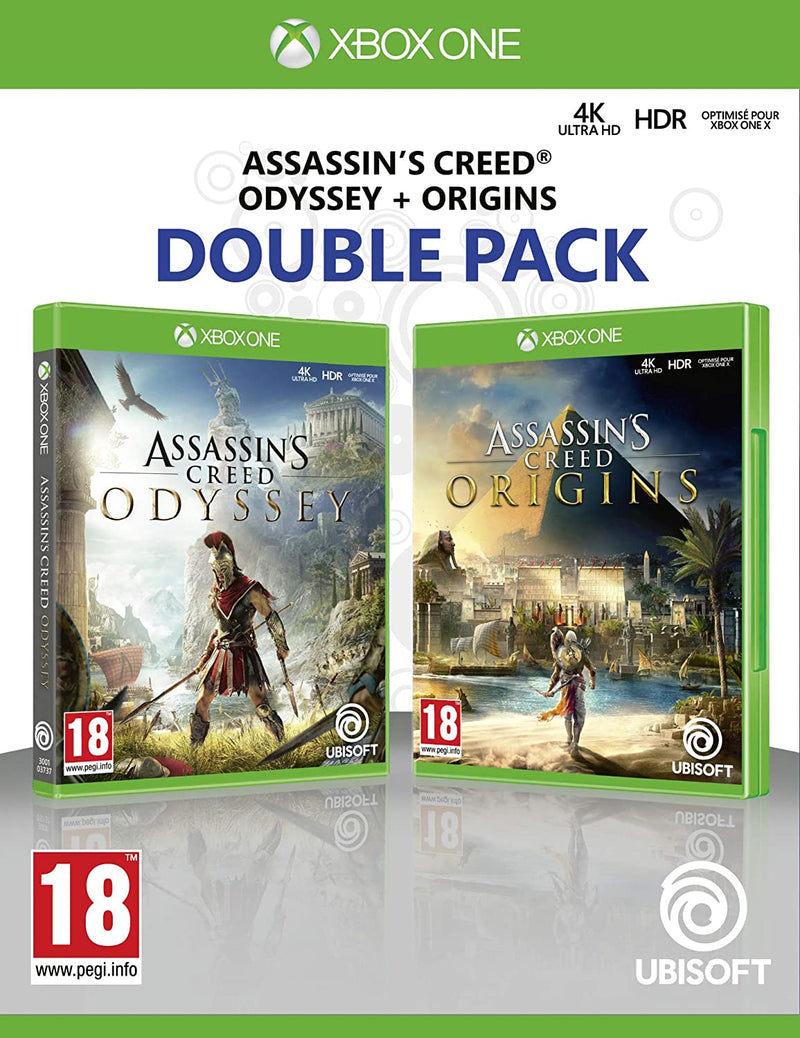 Jeu Assassin's Creed Odyssey + Origins Double Pack Xbox One
