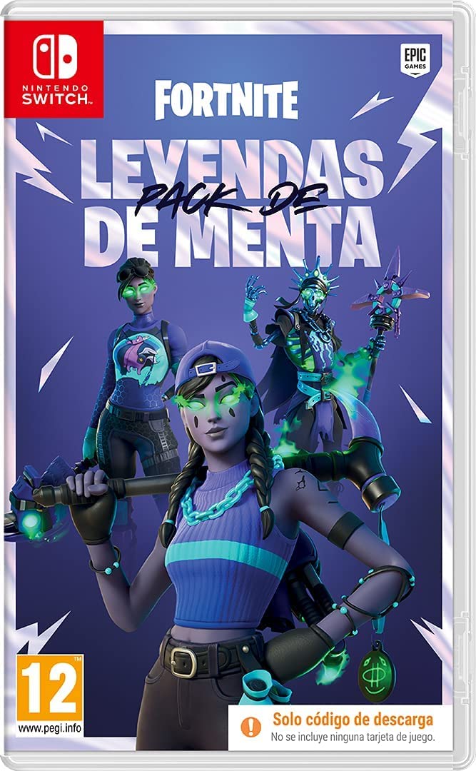Juego Fortnite Minty Legends Pack Nintendo Switch
