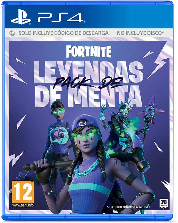 Juego Fortnite Minty Legends Pack PS4