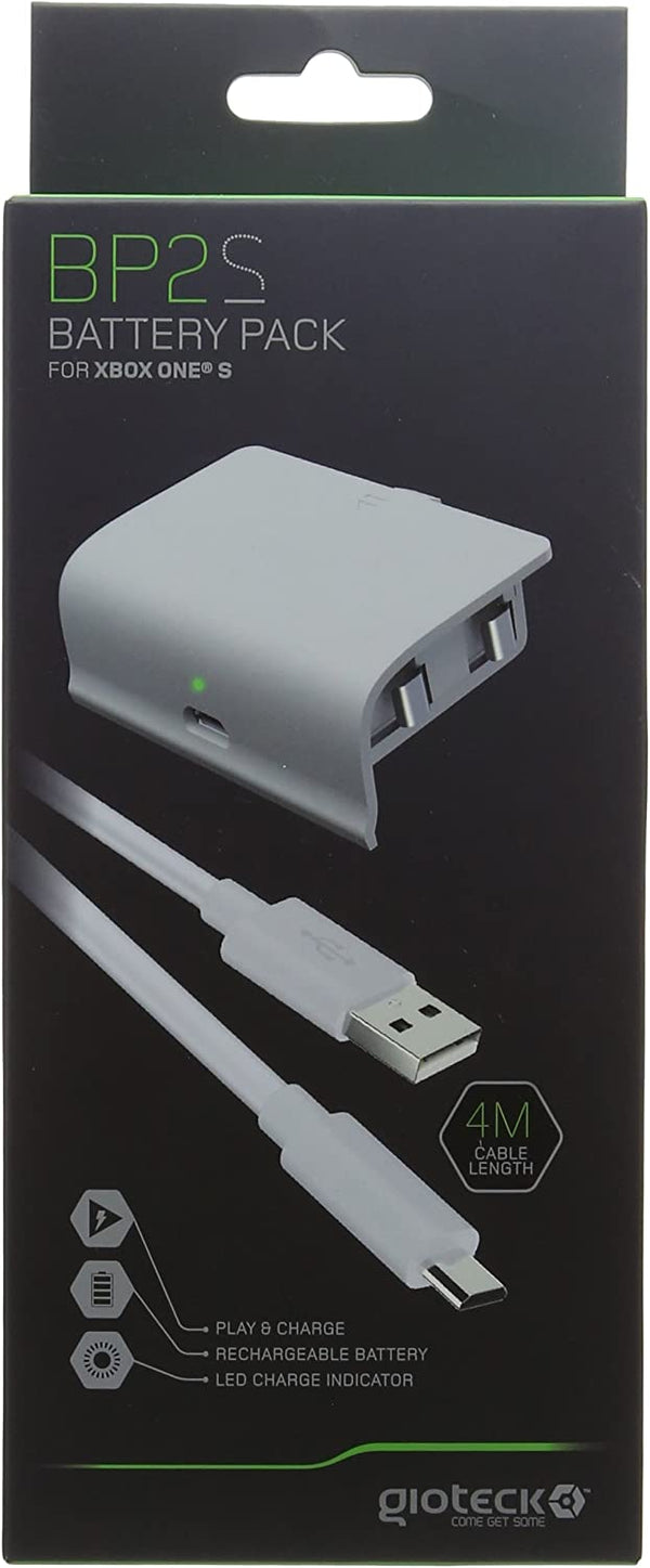Gioteck BP2 S Battery Pack White Xbox One