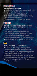 Gioteck DC4 Dual Charge Station PS4