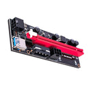 Adaptateur Riser PCI-E 1x-16x | VOIR 009S | 2x 6 broches | USB 3.0| 60 cm Bleu