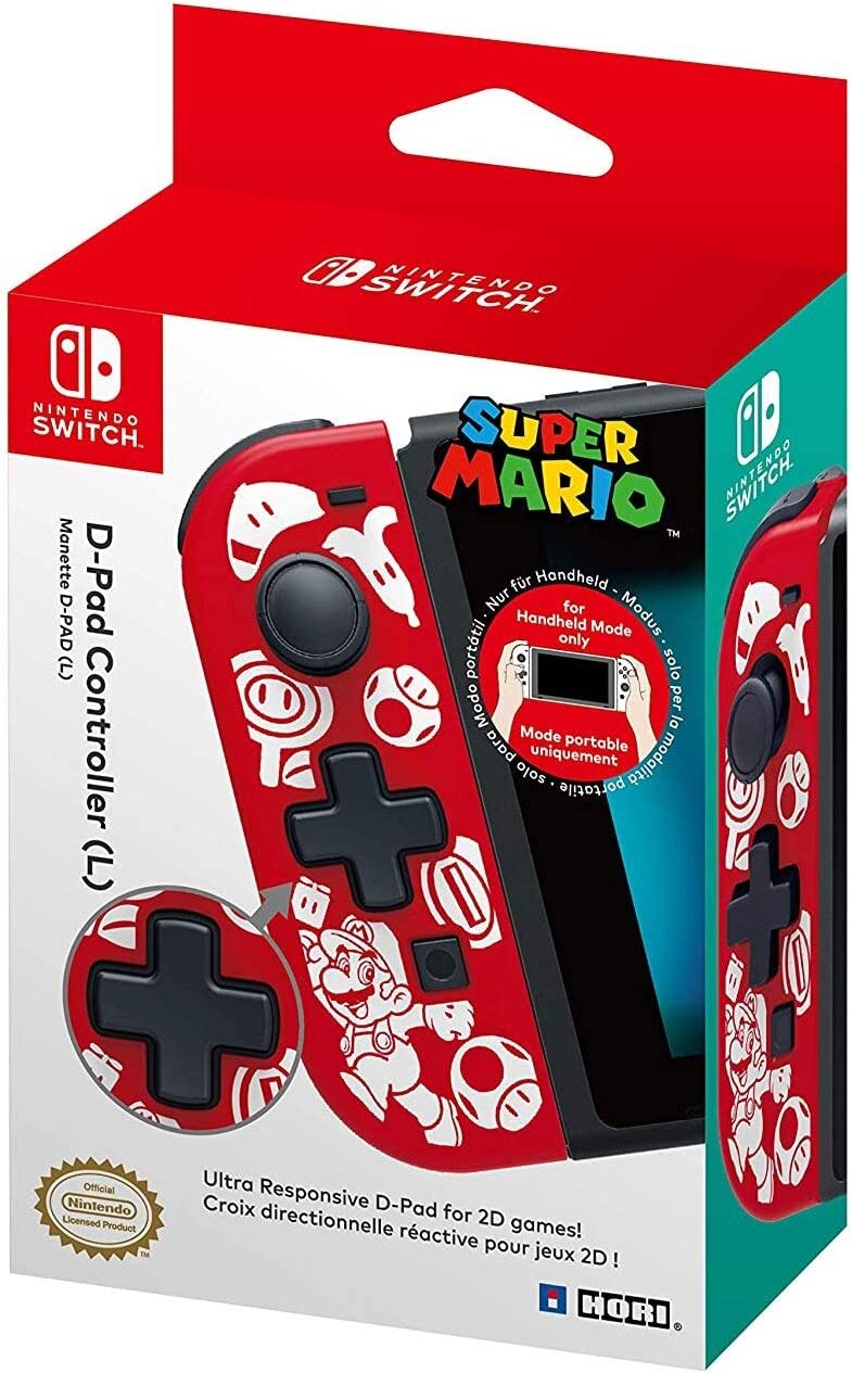 Hori D-Pad Izquierdo Joy-Con Super Mario Nintendo Switch