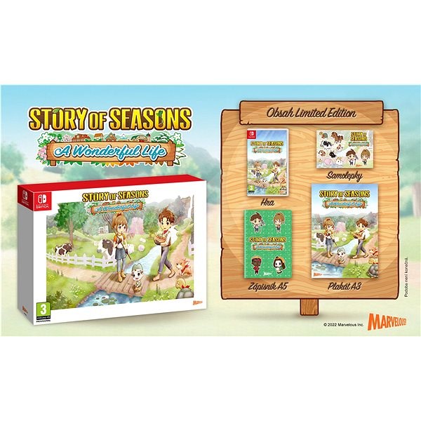 Game Story Of Seasons:A Wonderfull Life Switch de edición limitada