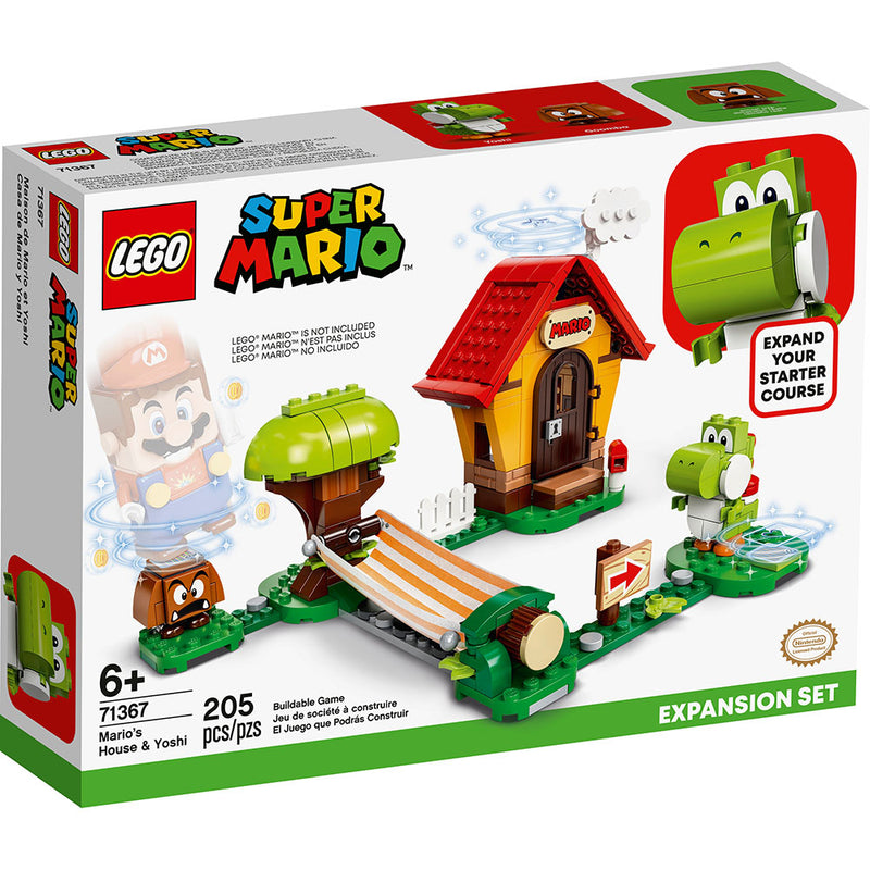 LEGO Super Mario:Ensemble d'extension - La maison de Mario et Yoshi (205 pièces) | Article 71367