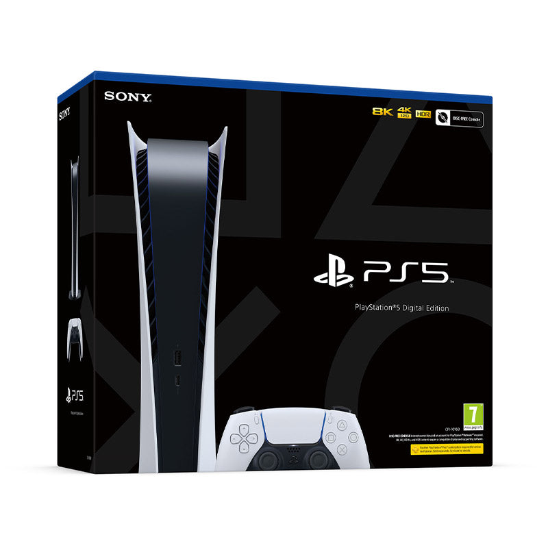 Console SSD Sony Playstation 5 edizione digitale da 825 GB 