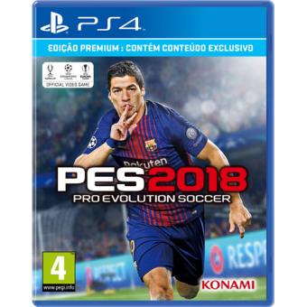 Jogo Pro Evolution Soccer 2018 Premium Edition PS4