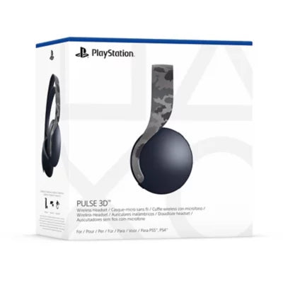 Sony PS5 Wireless Headphones Pulse 3D Grey Camouflage