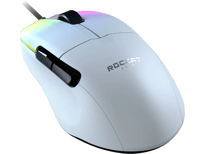 Ratón para juegos ROCCAT Kone Pro RGB 19000 DPI Blanco
