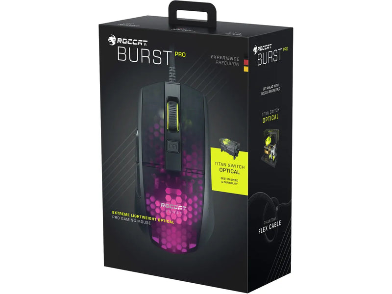Souris Gaming ROCCAT Burst Pro RGB 16000 DPI Noir