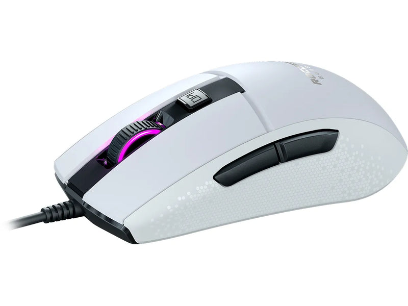 Mouse da gioco ROCCAT Burst Core 8500 DPI Bianco 