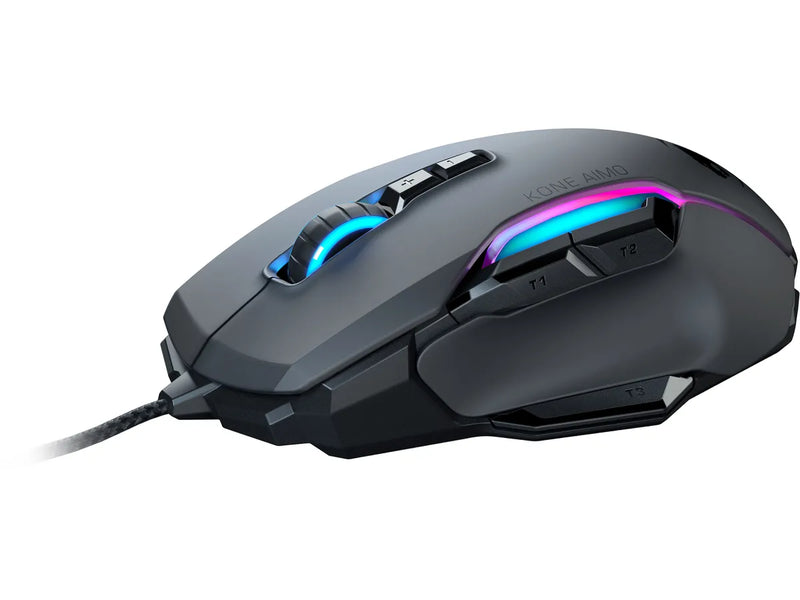 Mouse da gioco ROCCAT Kone Aimo rimasterizzato RGB nero 