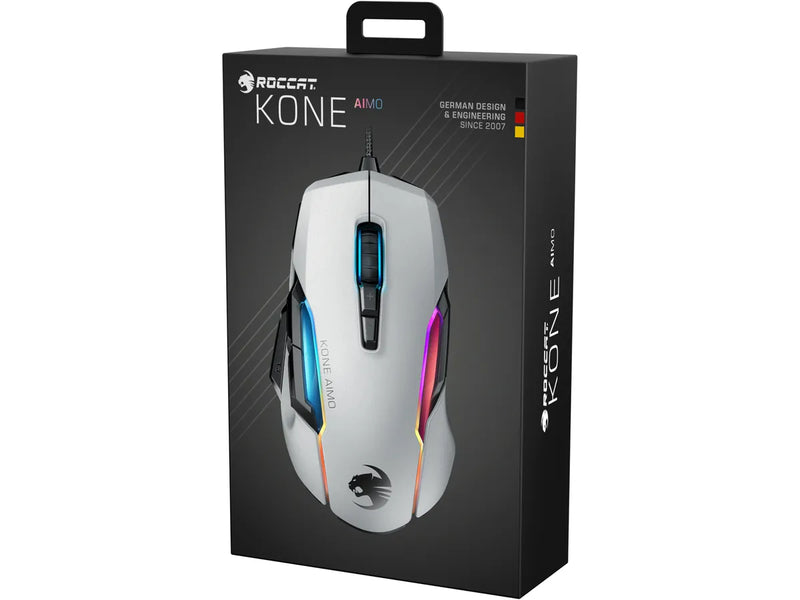 Gaming Mouse ROCCAT Kone Aimo Remastered RGB White