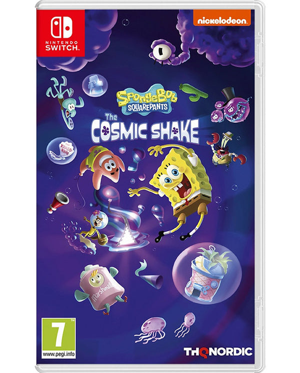 Jeu Sponge Bob Squarepants:The Cosmic Shake Nintendo Switch