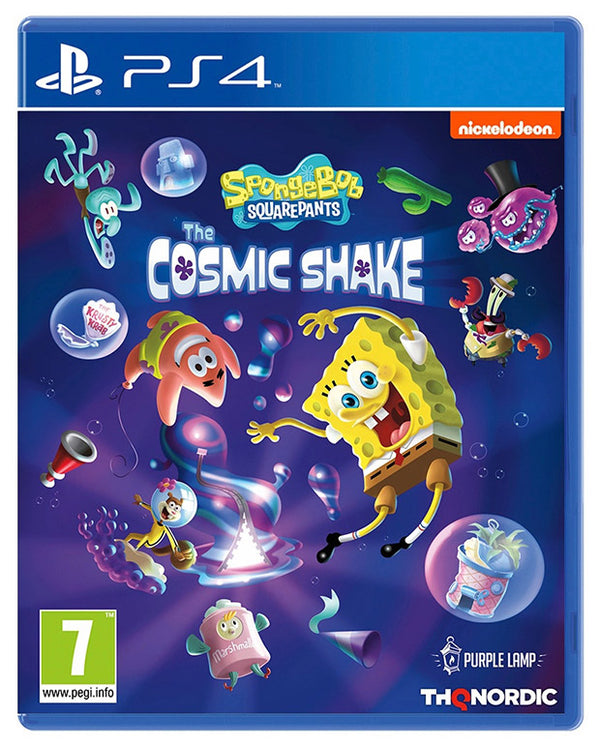 Jeu Sponge Bob Squarepants:The Cosmic Shake PS4