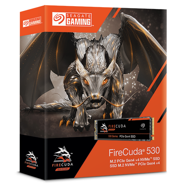 SSD Seagate Firecuda 530 1TB M.2 2280 3D TLC NAND NVMe PCIe 4.0 (7300Mb/s) PS5 Compatible