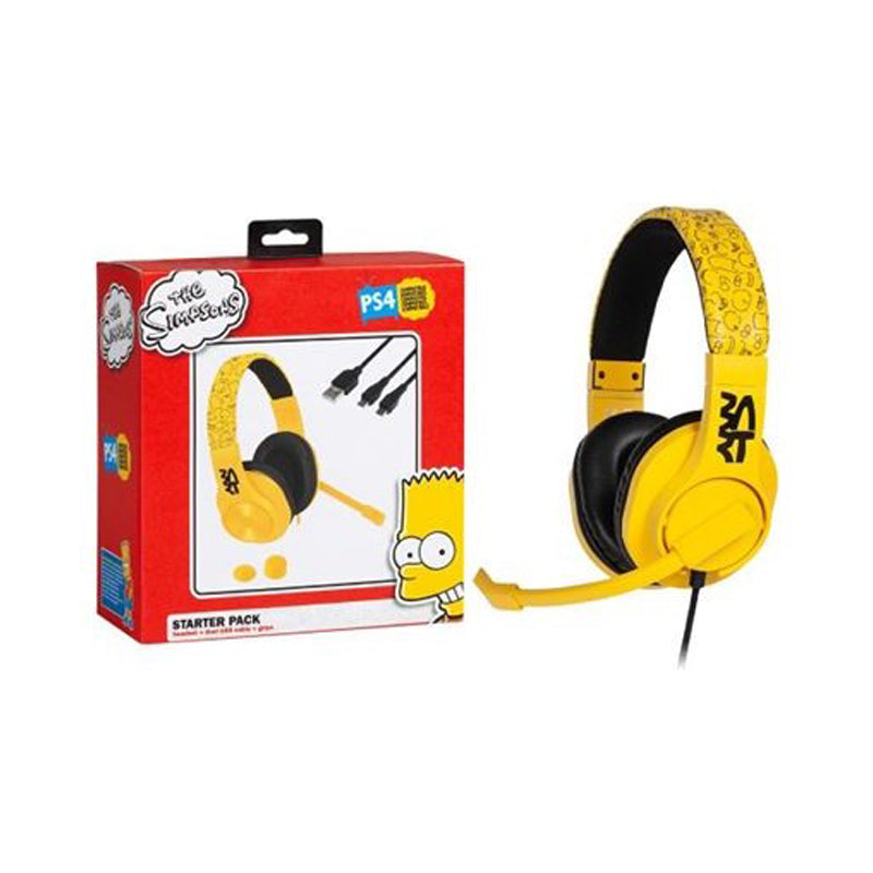 PS4 Headphones - Starter Pack The Simpsons
