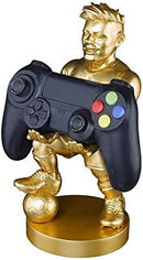 Figurine Cable Guys Joueur de Football/Soccer Doré