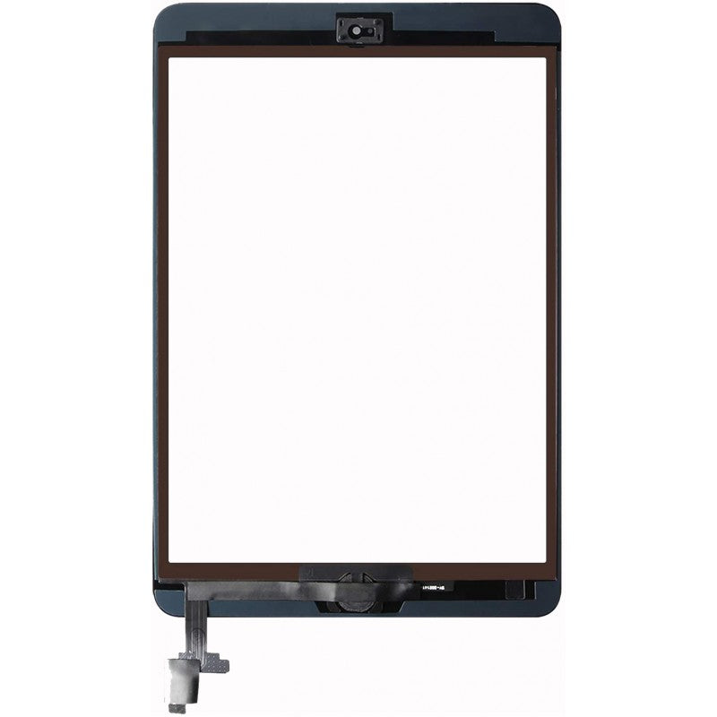 Ecran/Vitre iPad Mini 3 Tactile + Puce IC Noir