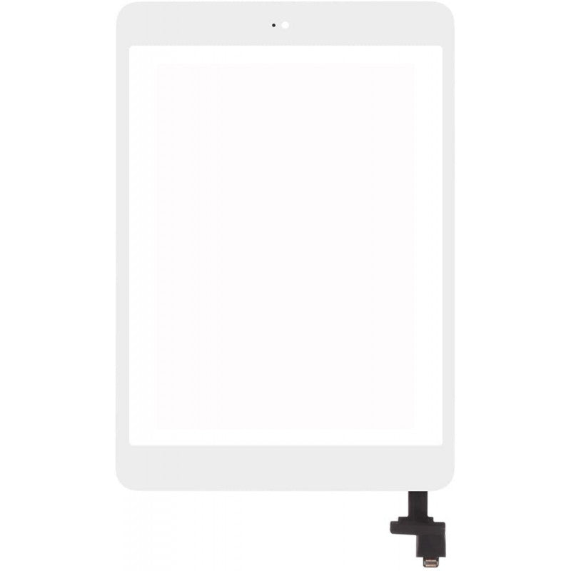 Schermo / vetro touchscreen per iPad Mini 3 + chip IC bianco