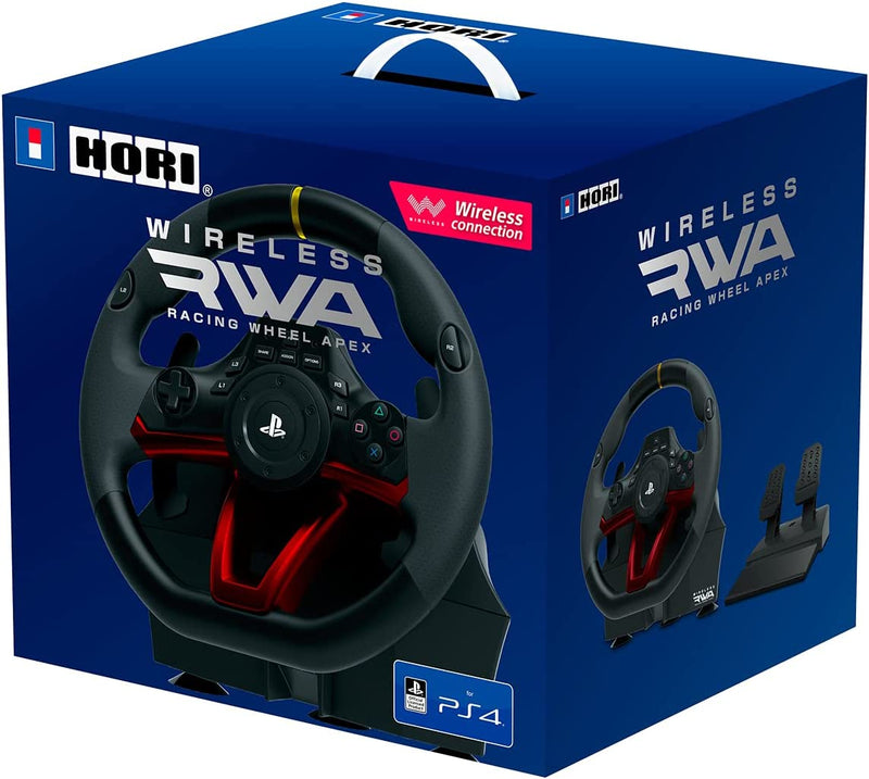 Volant de course sans fil Hori Apex PS4/PS3/PC