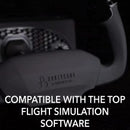 Honeycomb Aeronautical Alpha Flight Controls Yoke Negro/Rojo