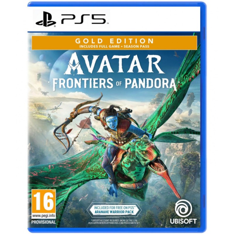 Jogo Avatar: Frontiers of Pandora Gold Edition PS5