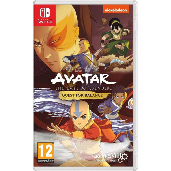 Avatar The Last Airbender:Quest For Balance Nintendo Switch game