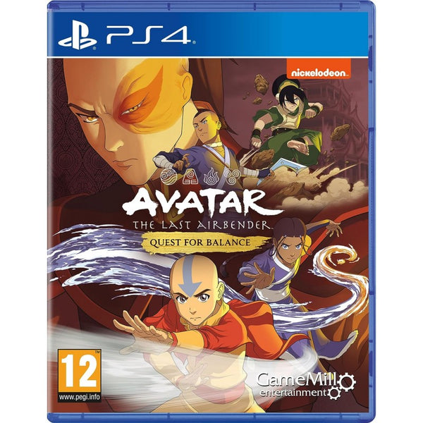 Avatar, le dernier maître de l'air:Quest For Balance, jeu PS4