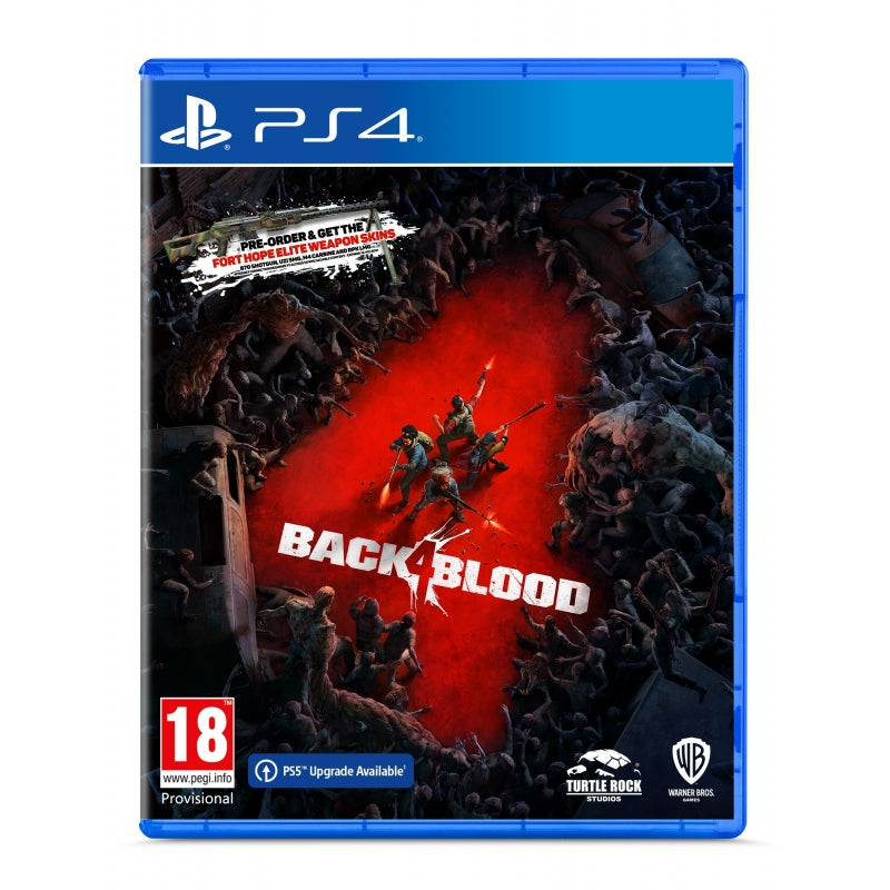 Jeu Back 4 Blood PS4