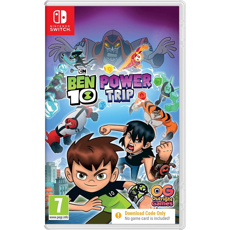 Juego Ben 10: Power Trip Nintendo Switch (Código en caja)