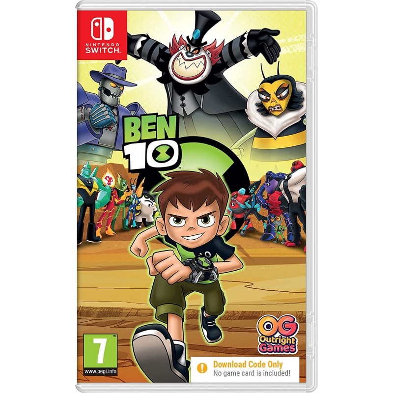 Ben 10-Spiel (Code auf Box) Nintendo Switch