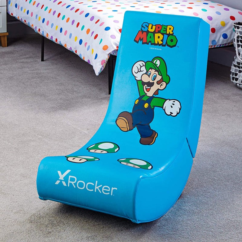 Cadeira X-Rocker Super Mario All-Star Collection - Luigi