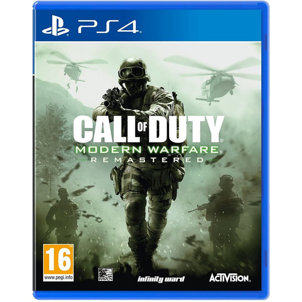 Juego Call Of Duty Modern Warfare Remastered PS4