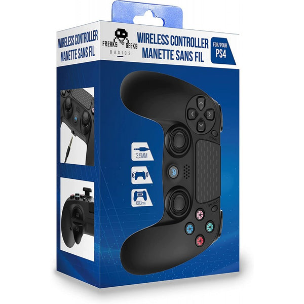 PS4 Wireless Controller Freaks and Geeks Black