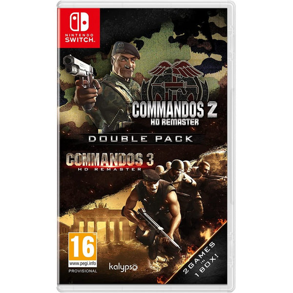 Spiel Commandos 2 & 3 HD Remaster Doppelpack Nintendo Switch