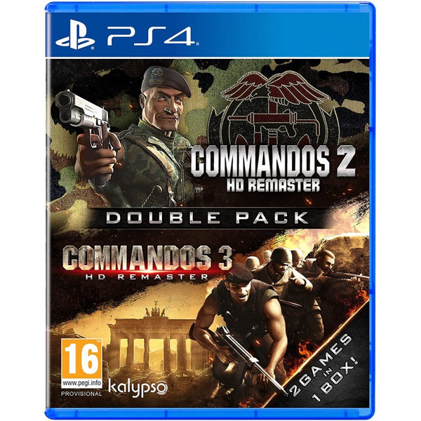 Juego Commandos 2 y 3 HD Remaster Paquete doble PS4