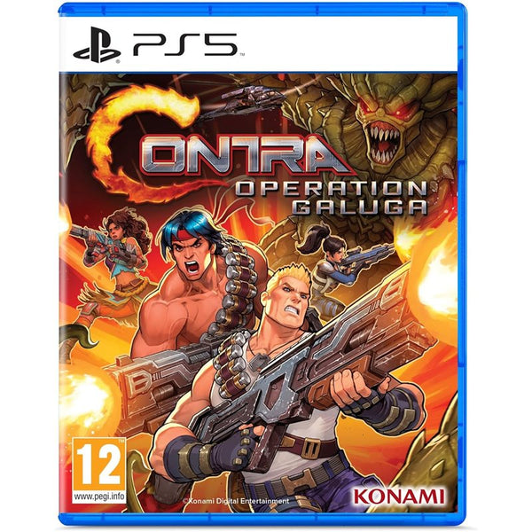 Contra game:operation galuga ps5